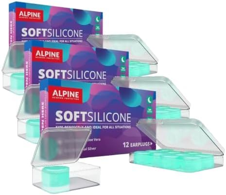 Alpine SoftSilicone - Tapones de silicona moldeables para los oídos...