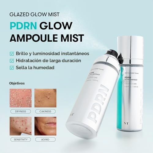 VT COSMETICS PDRN - Juego de rutina de brillo