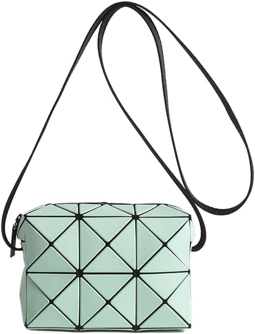 Bolso cuadrado pequeño, rombo geométrico, bolso de la caja de Cupid...