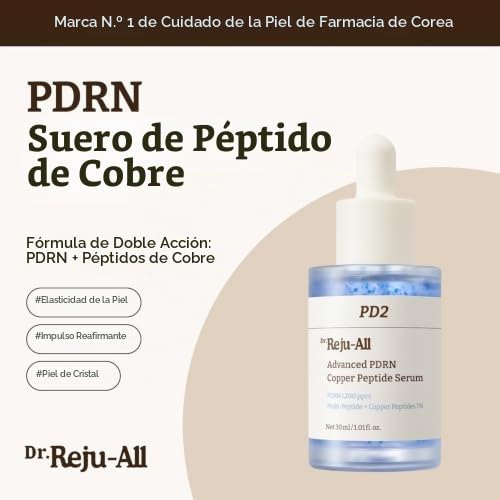 Dr.Reju-All Advanced PDRN - Suero peptídico de cobre de 1.01 onzas...