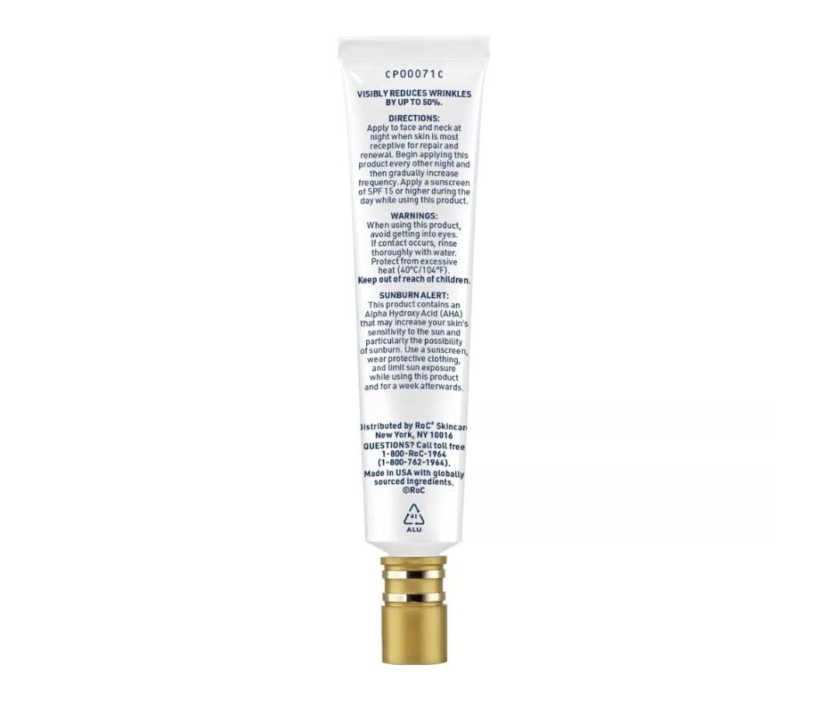 RoC Retinol Correxion Deep Wrinkle Crema de Noche 1 fl oz