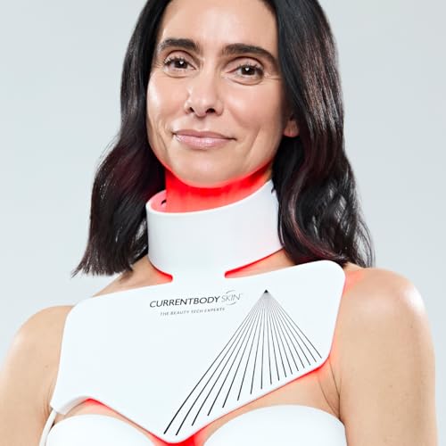CurrentBody Kit de mascarilla LED para rostro y cuello: Serie 2 | A...