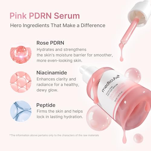 medicube Dual Serum Glow Duo - Suero NAD EGF y suero Rose PDRN