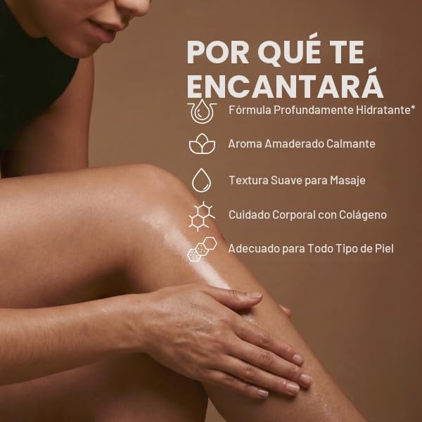 M3 - Aceite esencial de masaje de incienso, colágeno y células madr...