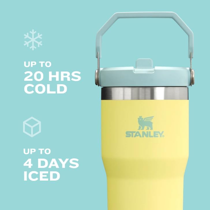 STANLEY IceFlow Vaso de acero inoxidable - Botella de agua aislada...