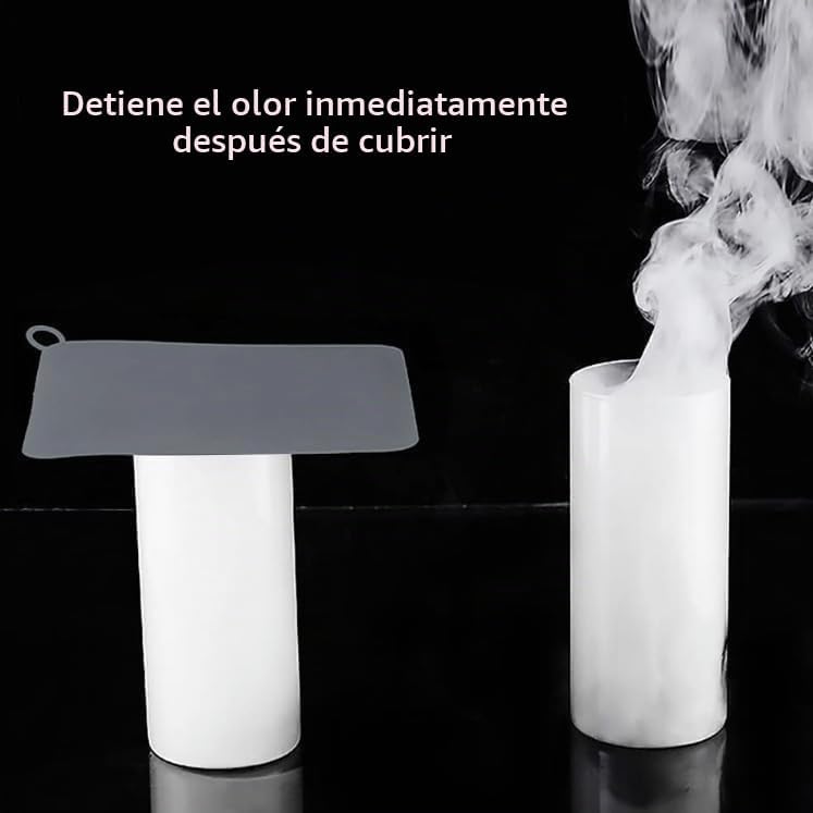 2 piezas de 8 x 8 pulgadas tapón de silicona para bañera, cubierta...