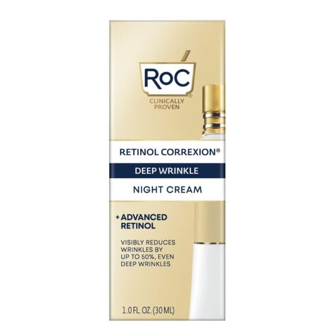 RoC Retinol Correxion Deep Wrinkle Crema de Noche 1 fl oz