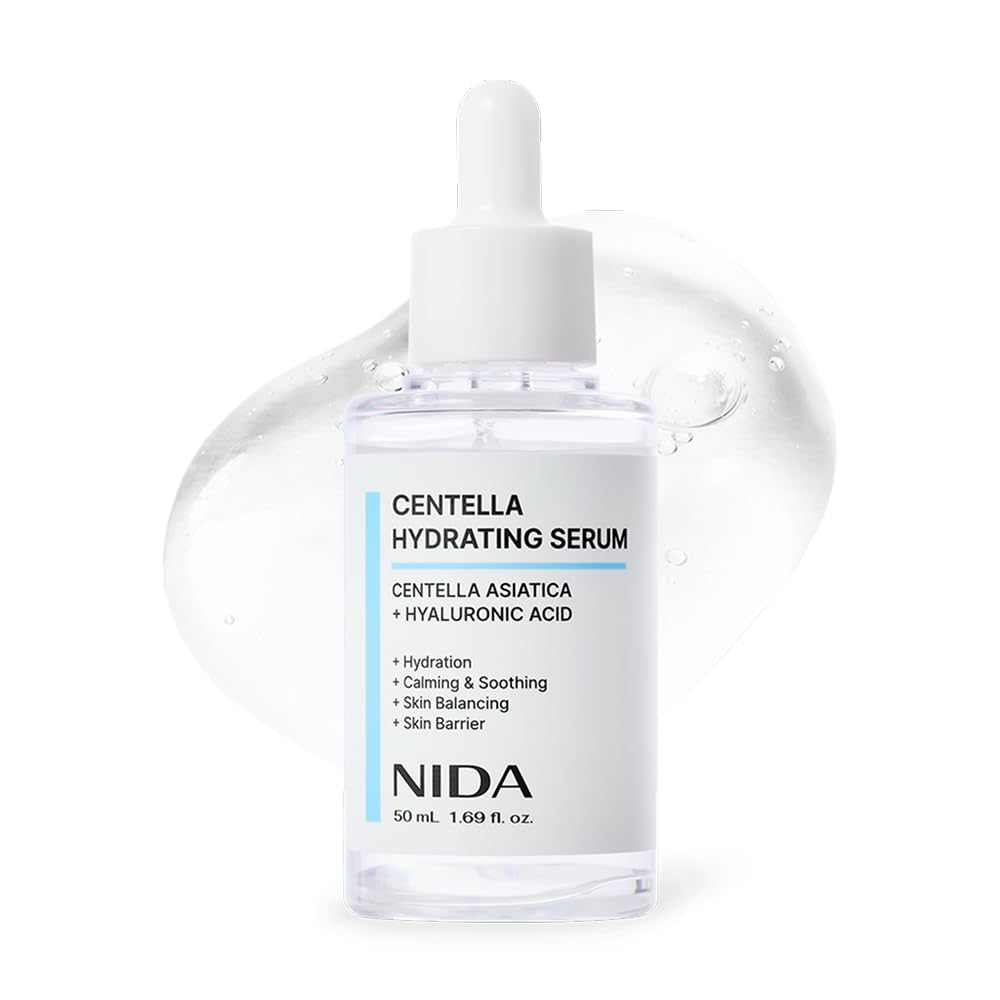 NIDA Centella - Suero hidratante | Centella Asiatica, ácido hialuró...