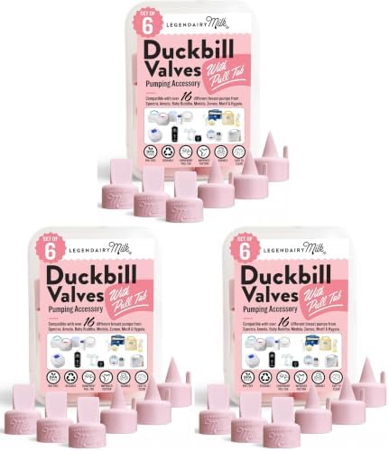Legendairy Milk Válvulas de pico de pato con lengüeta de tracción,...