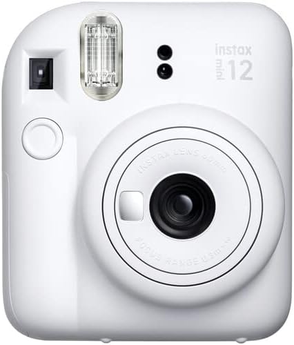 Fujifilm Instax Mini 12 - Cámara instantánea color blanco arcilla c...