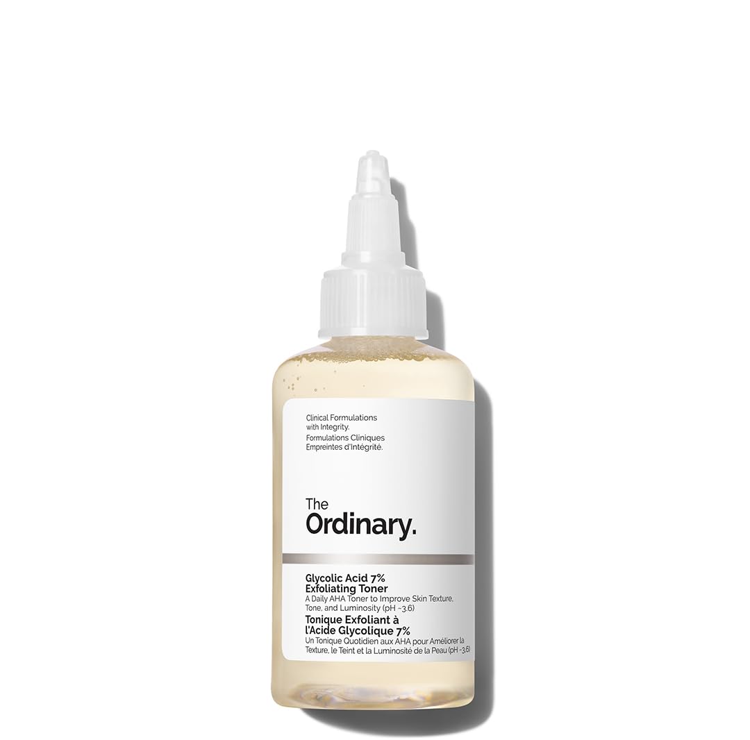 The Ordinary Tónico Exfoliante 7% Ácido Glicólico Tamaño: 3,4 fl oz (paquete de 1)
