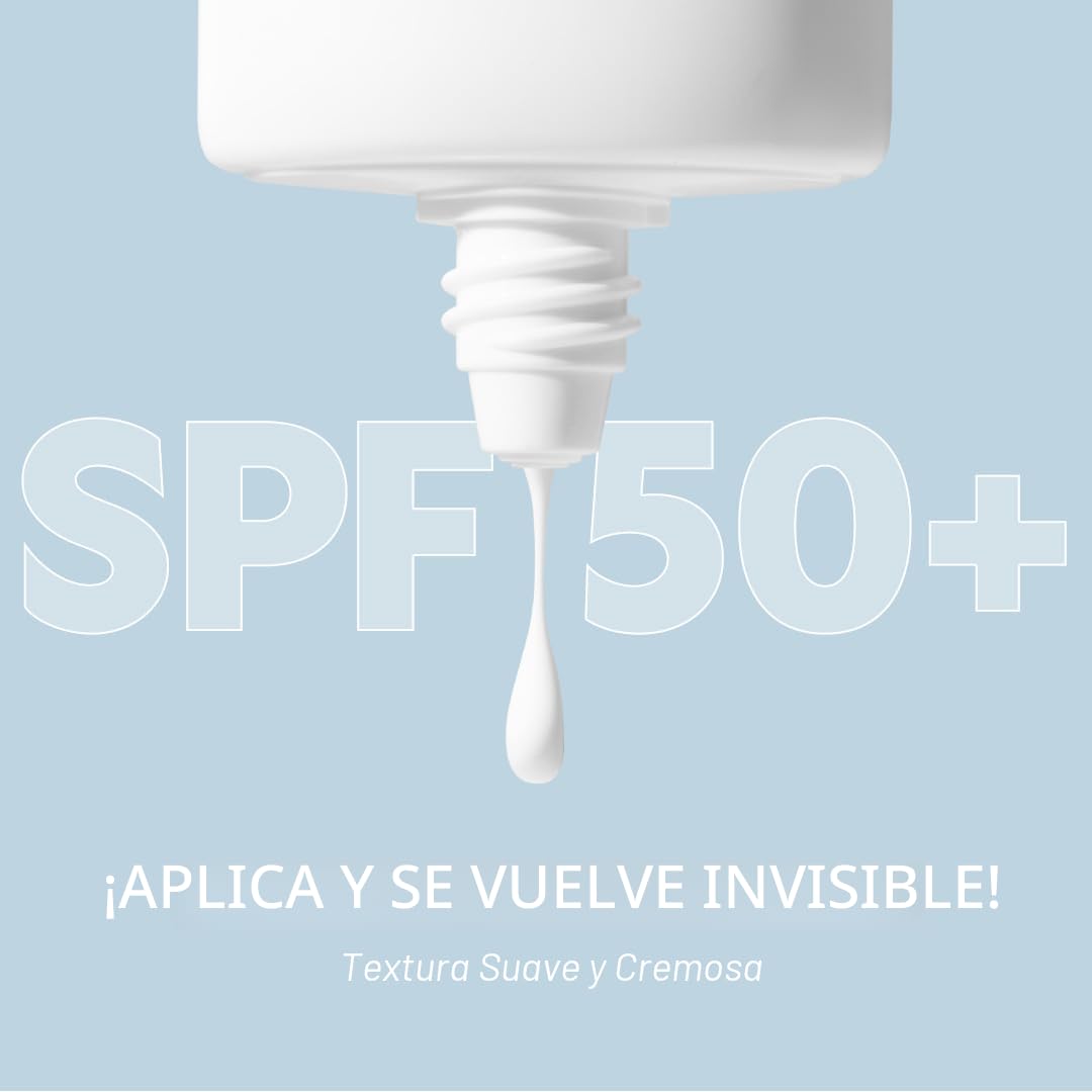 TIRTIR Hydro UV Shield Protector solar | SPF 50+ amplio espectro UV...