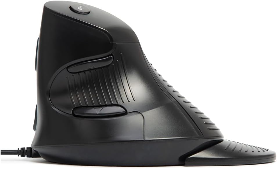 DELUX Ratón vertical ergonómico con cable, para manos medianas | Re...