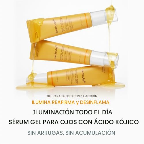 medicube Eye Jelly Serum &amp; Cream Duo - Gel de ojos de ácido kój...