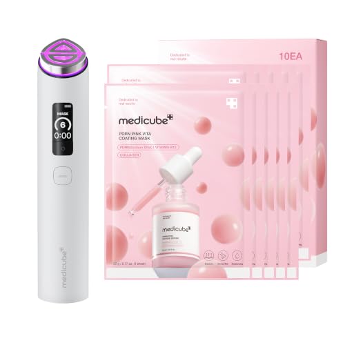 medicube Perfect Mask Mode Duo: PDRN Vita Coated Mask y Booster Pro...