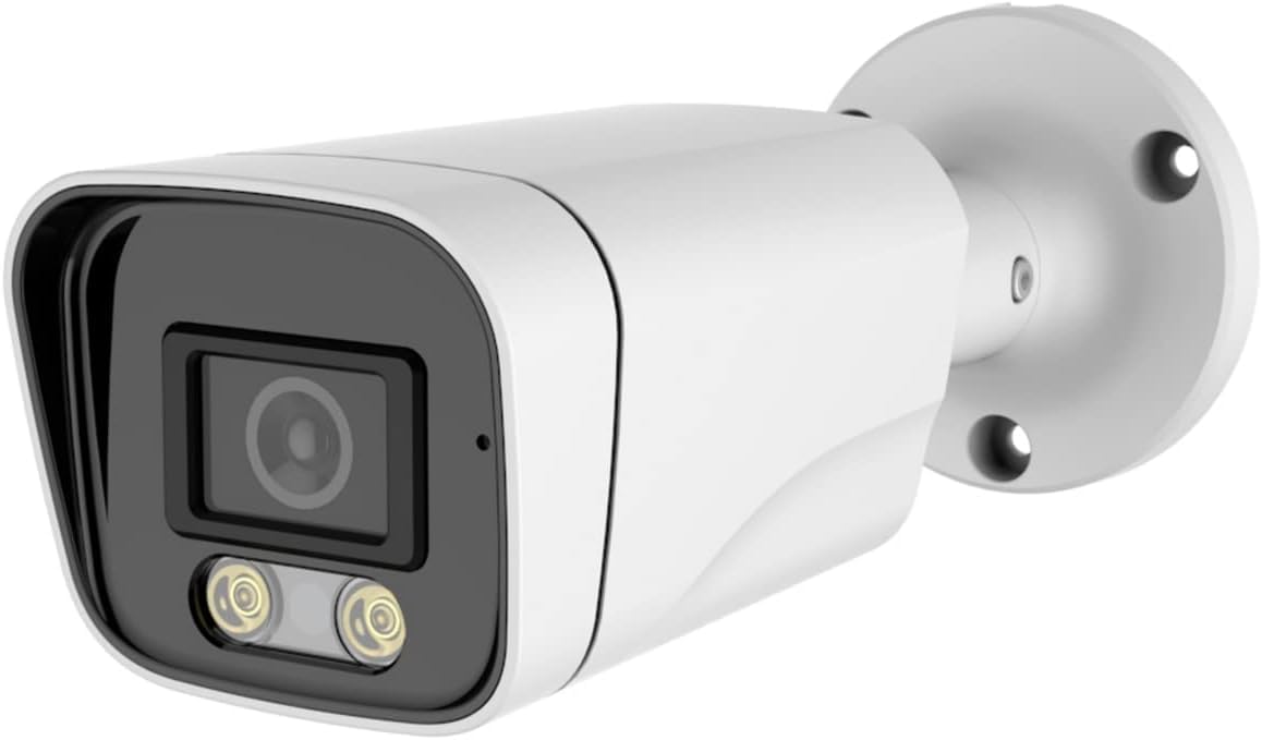 Cámara analógica de seguridad CCTV Bullet TVI de 5 MP, lente de 2.8...