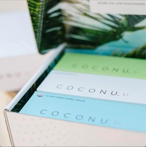Coconu Set de regalo de intimidad: aceite de masaje, lubricante y a...
