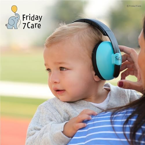 Friday 7Care - Auriculares para bebé, protección de oídos para bebé...