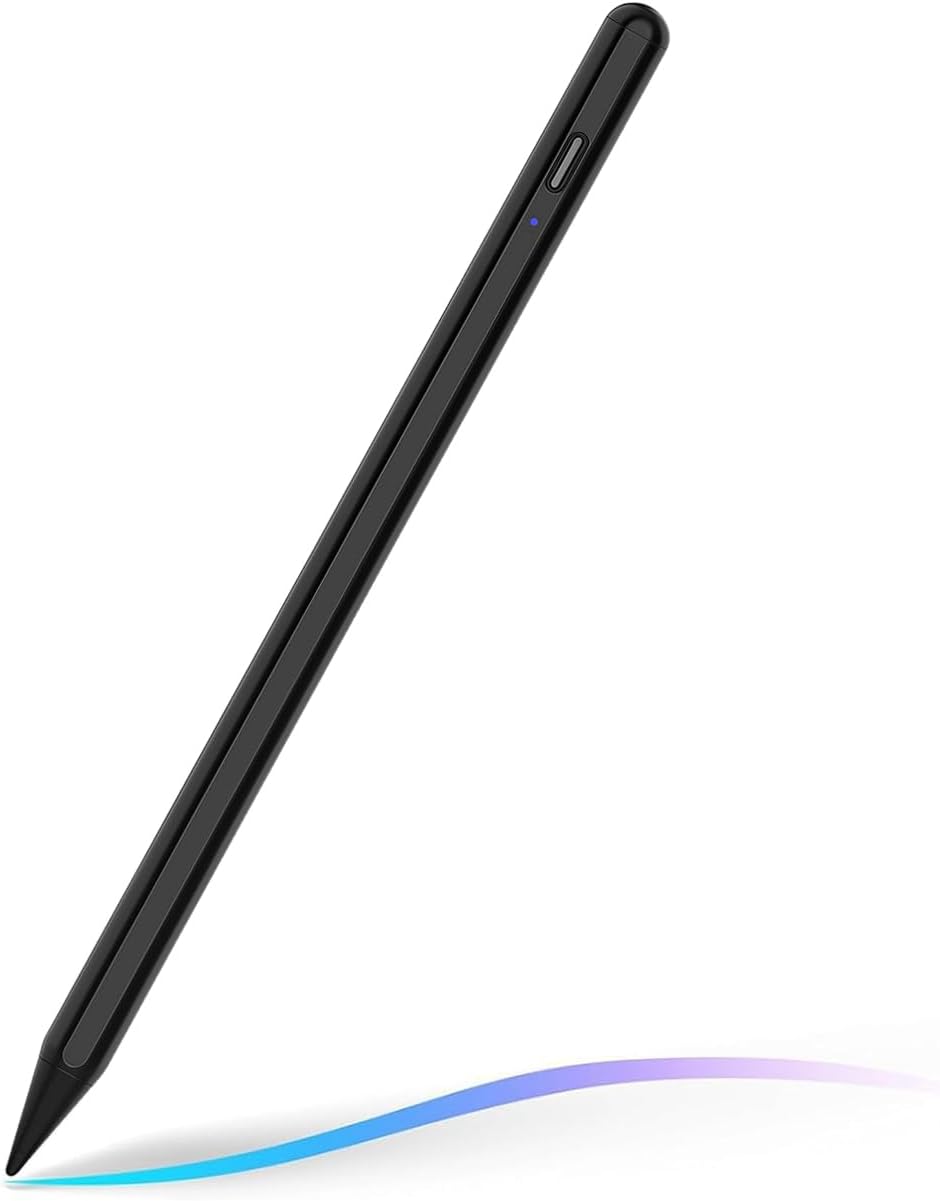 Lápiz capacitivo para iPad 2025-2018 Lápiz activo de 11ª y 10ª gene...