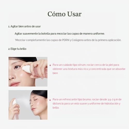 medicube PDRN Glow &amp; UV Dew Duo: suero solar PDRN y gelatina Ms...
