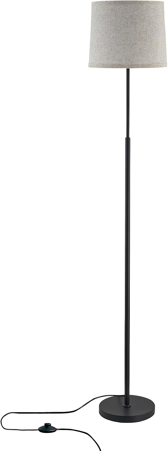 Hikczc Lámpara de pie moderna de 60" para sala de estar y dormi...