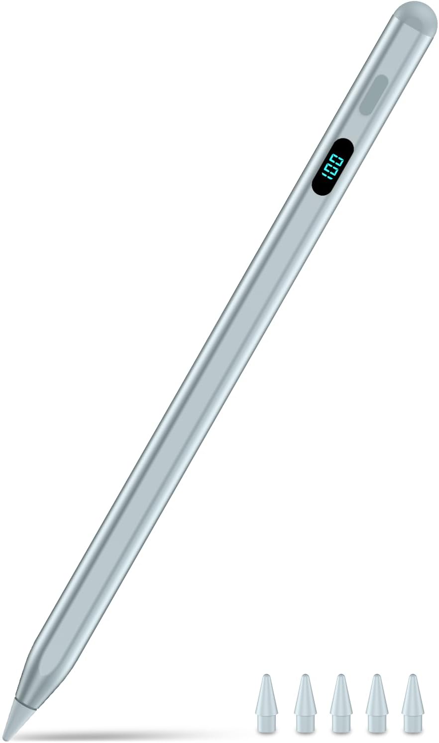 Lápiz óptico para iPad 2026-2018, magnético, rechazo de palma y car...