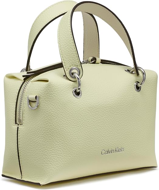 Calvin Klein Women's Cali Mini Satchel Crossbody Handbag