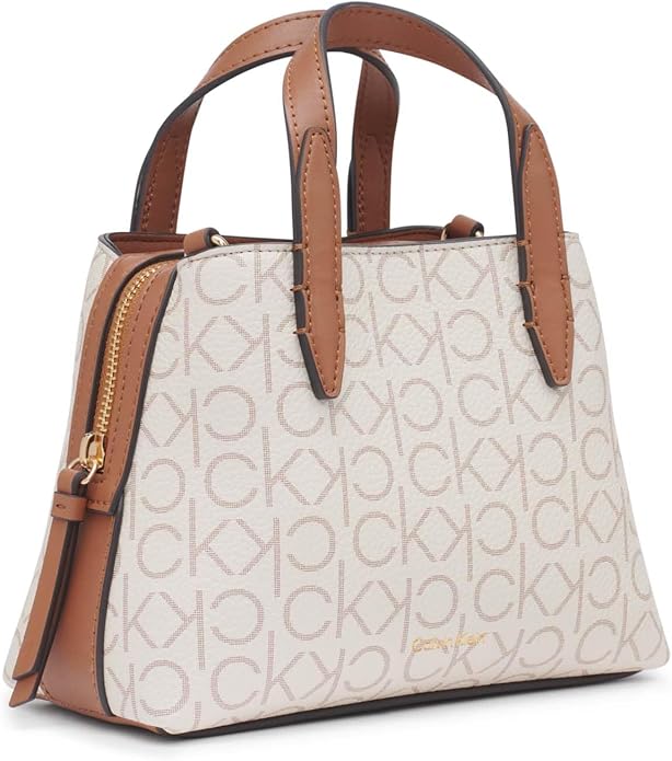 Calvin Klein Millie - Mini bolso cruzado 2 en 1 con compartimento triple