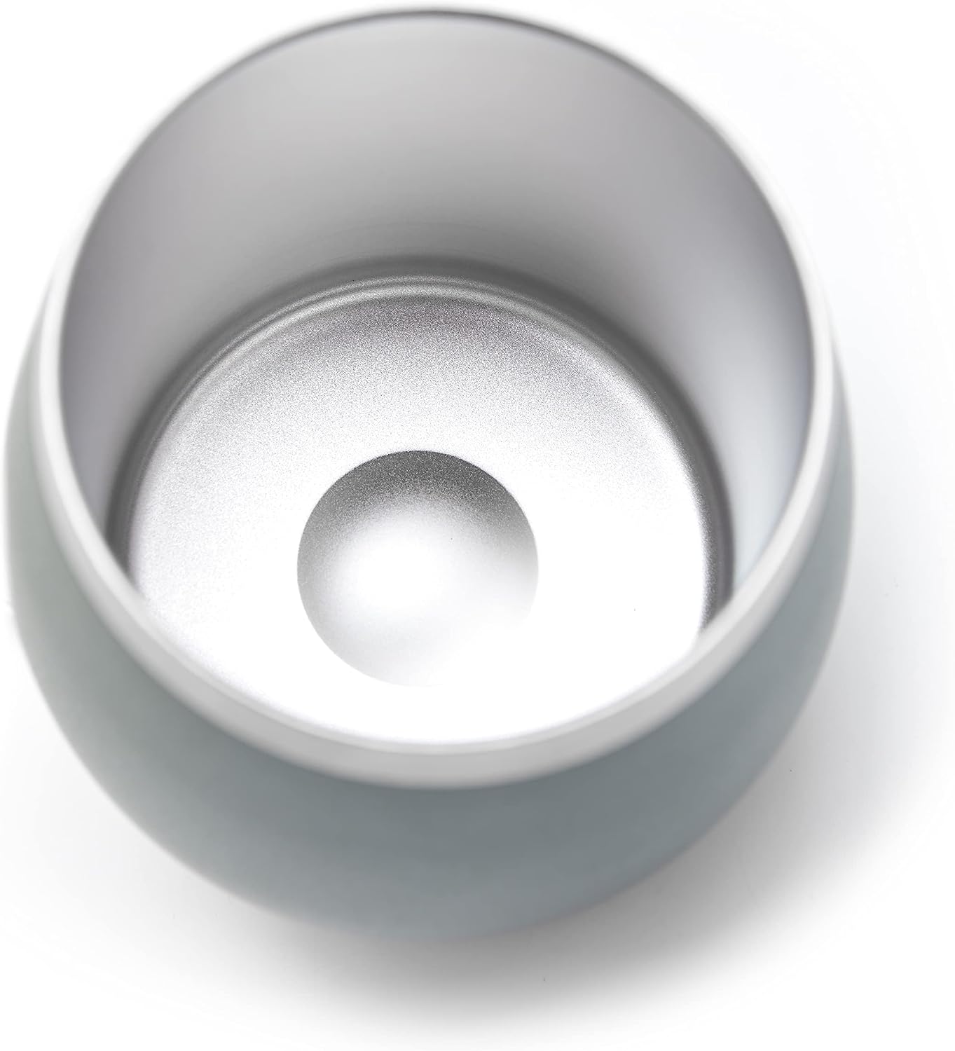 BALIBETOV Juego completo de yerba mate – Calabaza mate moderna, frasco térmico, bombilla y cepillo de limpieza incluidos, todo acero inoxidable 304 18/8 de alta calidad (gris)