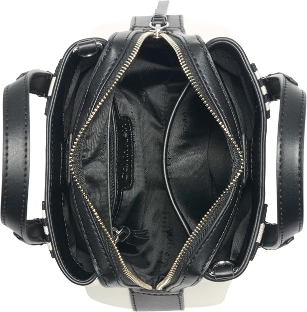 Calvin Klein Millie - Mini bolso cruzado 2 en 1 con compartimento triple