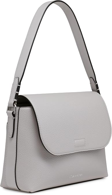 Calvin Klein Bolso de hombro con solapa Millie 2 en 1 para mujer y bandolera