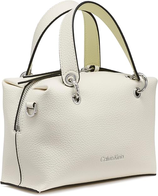 Calvin Klein Women's Cali Mini Satchel Crossbody Handbag