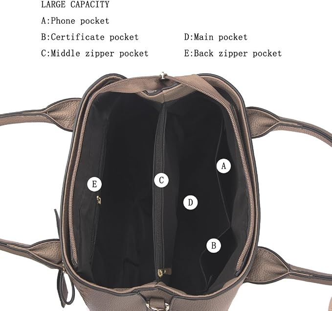 Bolsos y carteras de mujer de moda de piel sintética Jeniulet