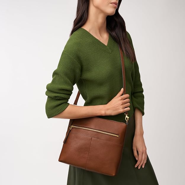 Fossil - Bolso bandolera pequeña Fiona para mujer