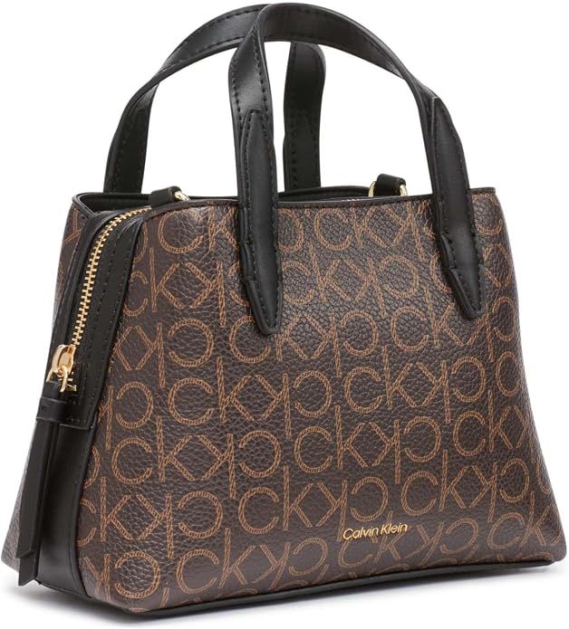 Calvin Klein Millie - Mini bolso cruzado 2 en 1 con compartimento triple