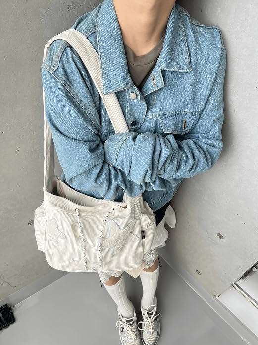 Bolso de mano con forma de estrella, diseño de mensajero estético, bolso de mano de gran capacidad, bolso de hombro casual cruzado
