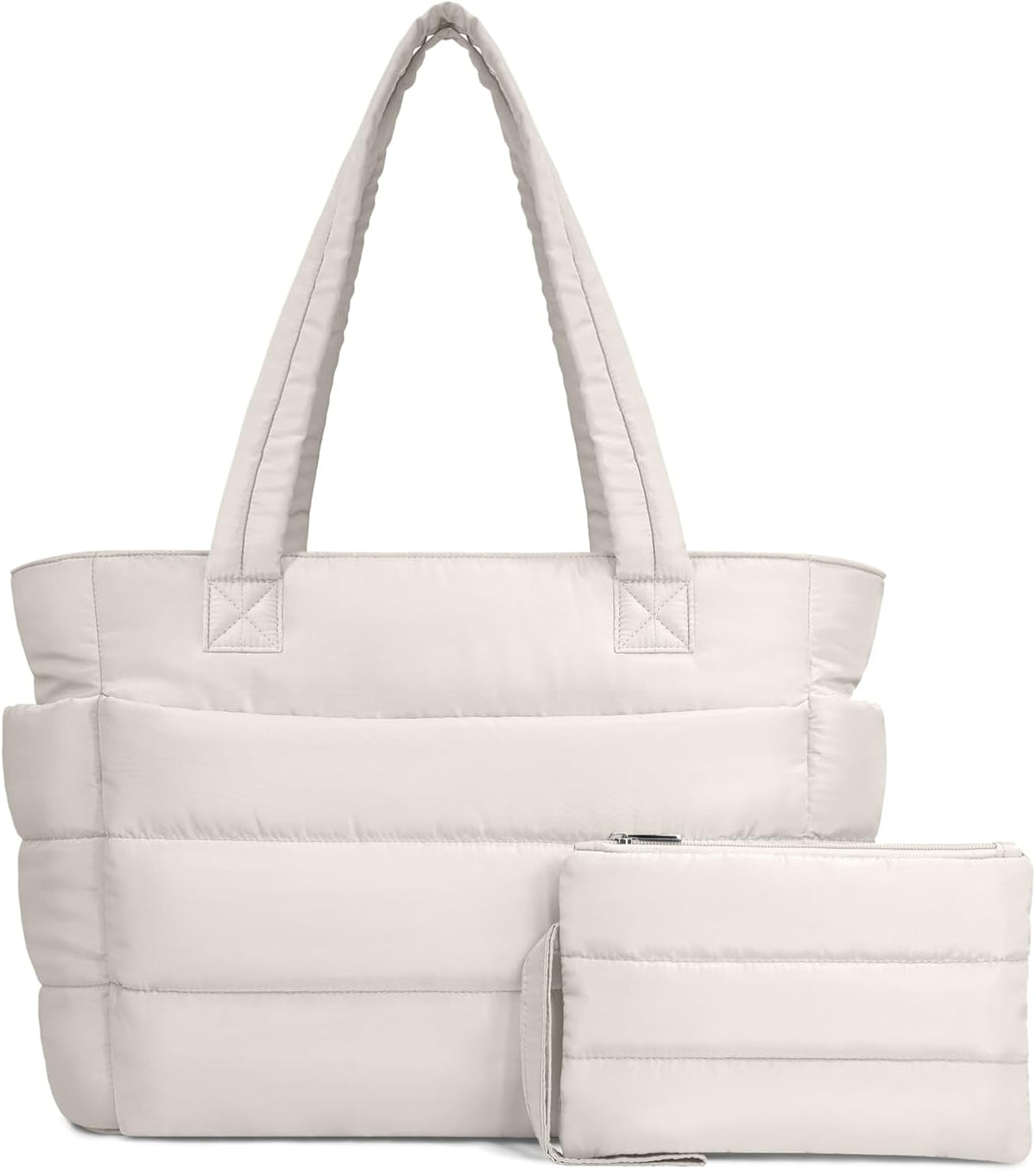 TOPDesign Bolsa Tote Acolchada para Mujer, Bolso de Mano Ligero Inf...