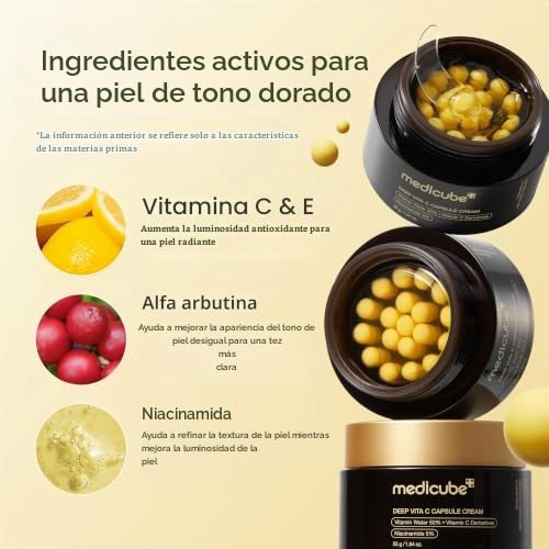 medicube Radiance Device Duo: Vita C Capsule Cream & Booster Pro X2...