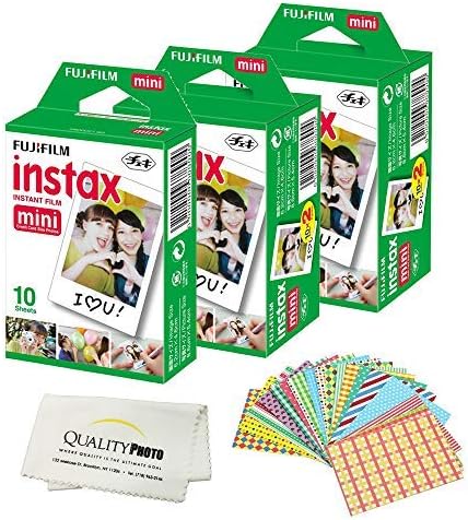 Fujifilm Instax Mini Película Instantánea Compatible con Cámaras In...