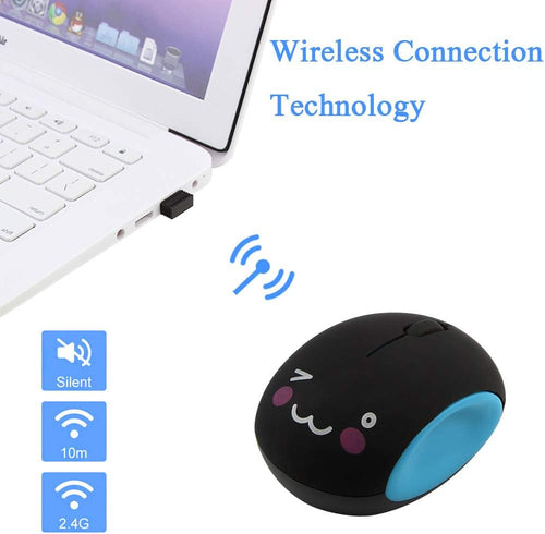 3C Light Mini mouse óptico recargable inalámbrico de 2.4 GHz, lindo...
