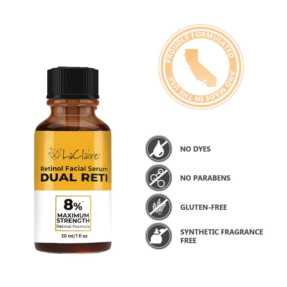 Laclaire Fresh Look, Mismos Ingredientes Suero facial de retinol co...