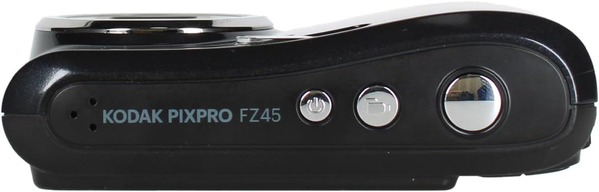 Kodak PIXPRO FZ45 16MP 4X Zoom Cámara digital (negro) (FZ45BK) Paqu...