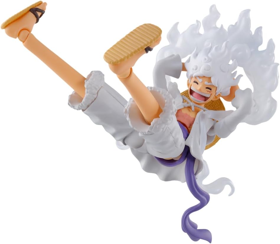 NACIONES TAMASHII - One Piece - Monkey D. Luffy -GEAR5- S.H.Figuart...