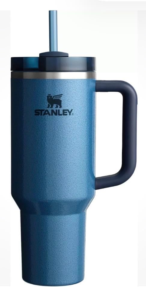 STANLEY Vaso Quencher H2.0 de 40 onzas con asa y pajilla, tapa Flow...
