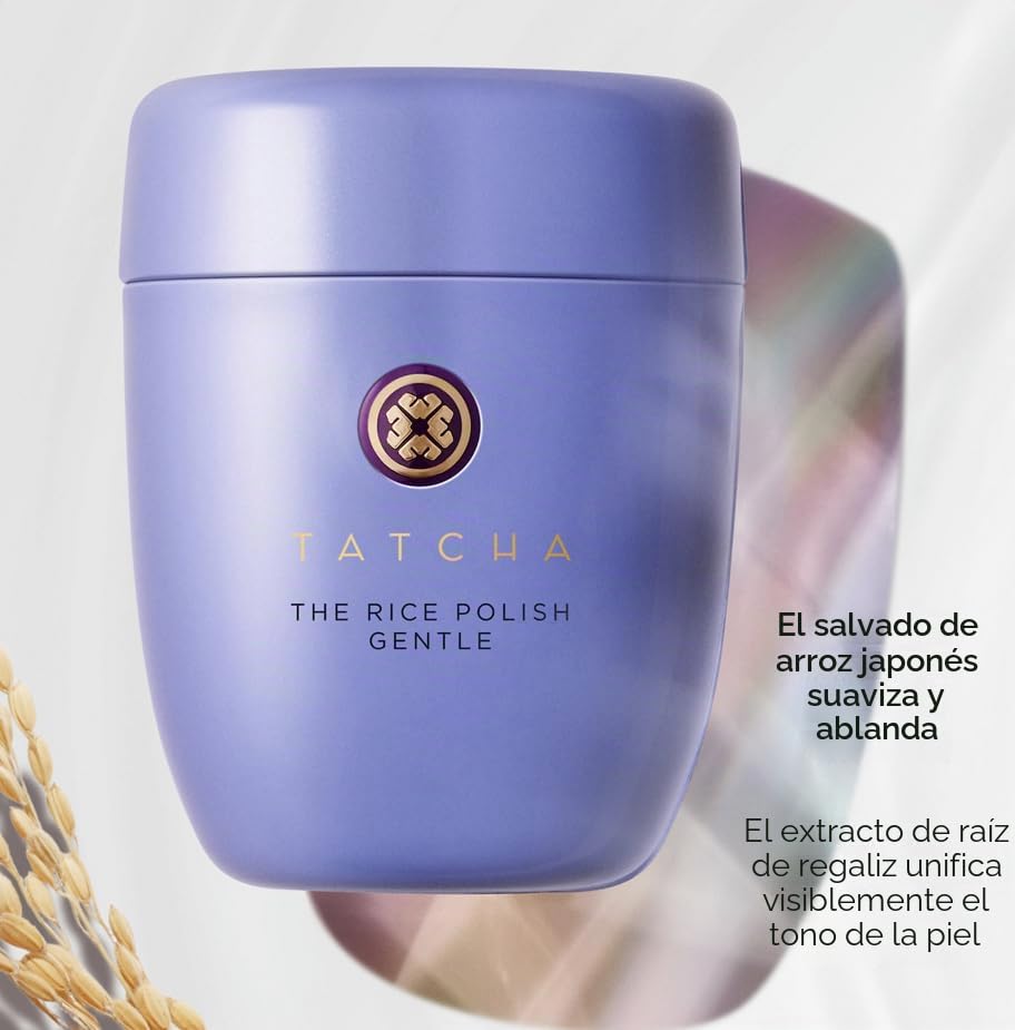Tatcha: El esmalte de arroz. Exfoliante diario no abrasivo