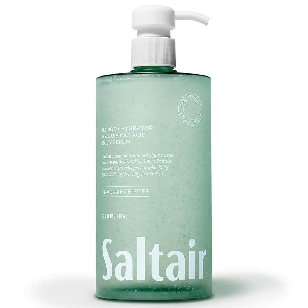 Saltair Suero corporal de ácido hialurónico | Hidratante HA sin fra...