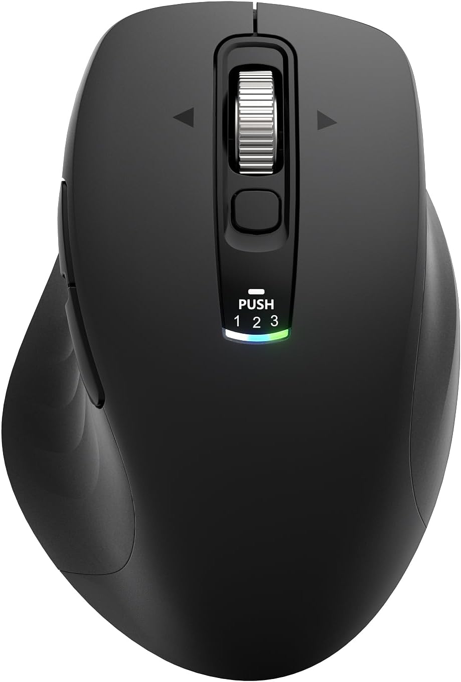 Ratón Bluetooth inalámbrico, mouse ergonómico multidispositivo con...