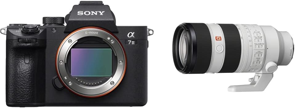 Sony a7 III ILCE7M3\/B Cámara de lente intercambiable sin espejo de...