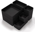 Juego de organizador de cajones apilables de 11 piezas, bandejas or...
