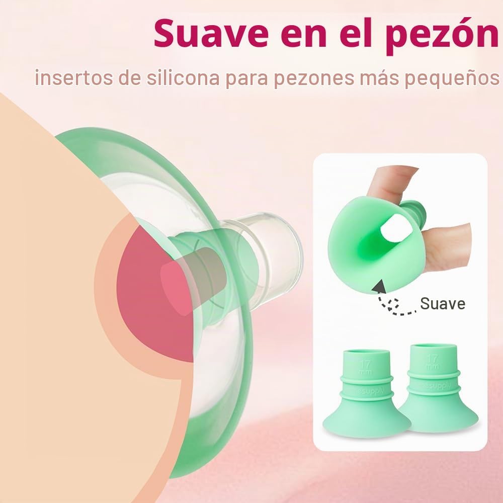 Nenesupply Insertos de brida de 17mm y bridas de 24mm Compatibles c...